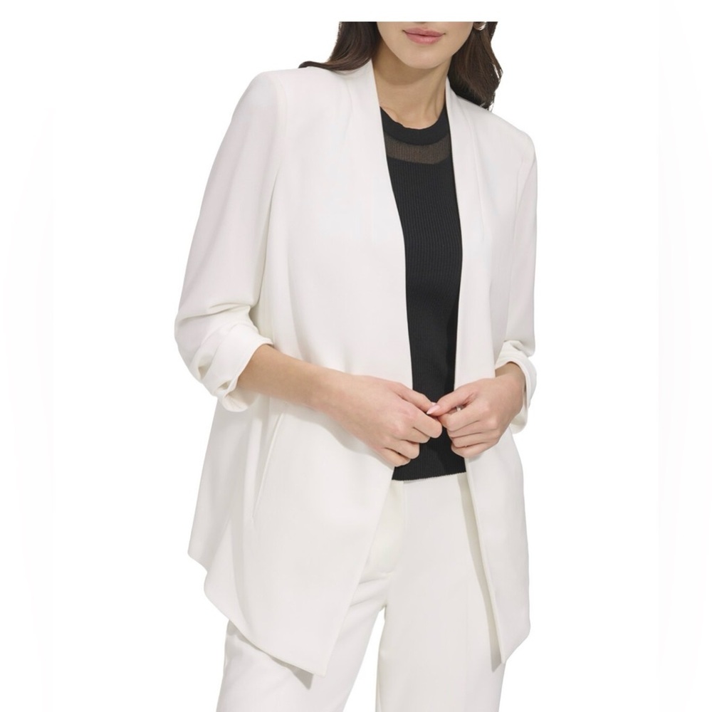 DKNY White Blazer in Size Small